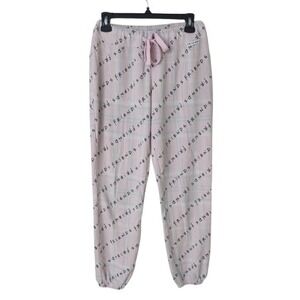 Friends TV‎ Show Sleepwear Pajama Pants Womens XS All Over Print Logo Stretch